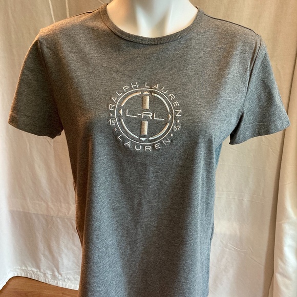 LAST CHANCE! Lauren Active Grey T-Shirt - Picture 1 of 4